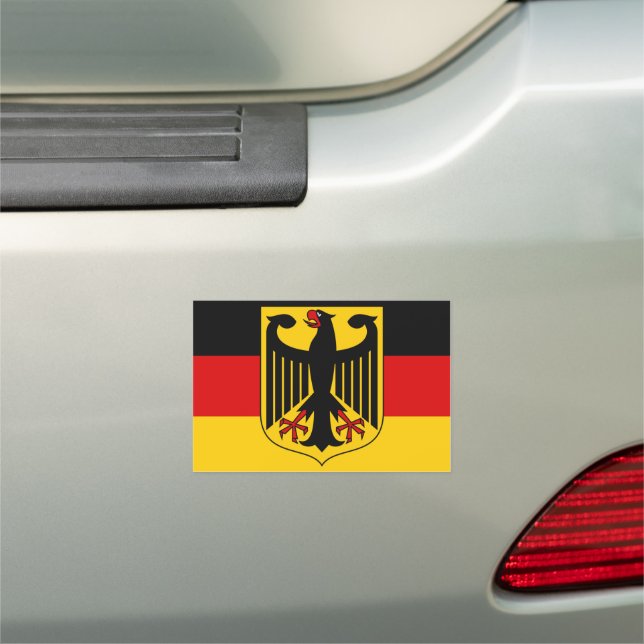 germany emblem car magnet (In Situ)