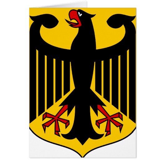 germany emblem cards (Front)
