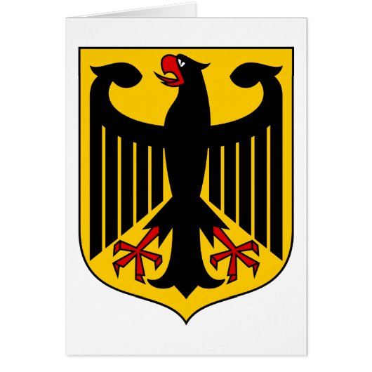 germany emblem cards (Front)