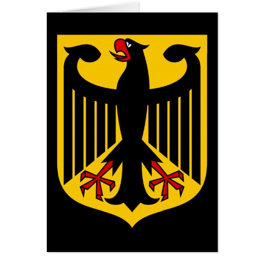 germany emblem cards (Front)