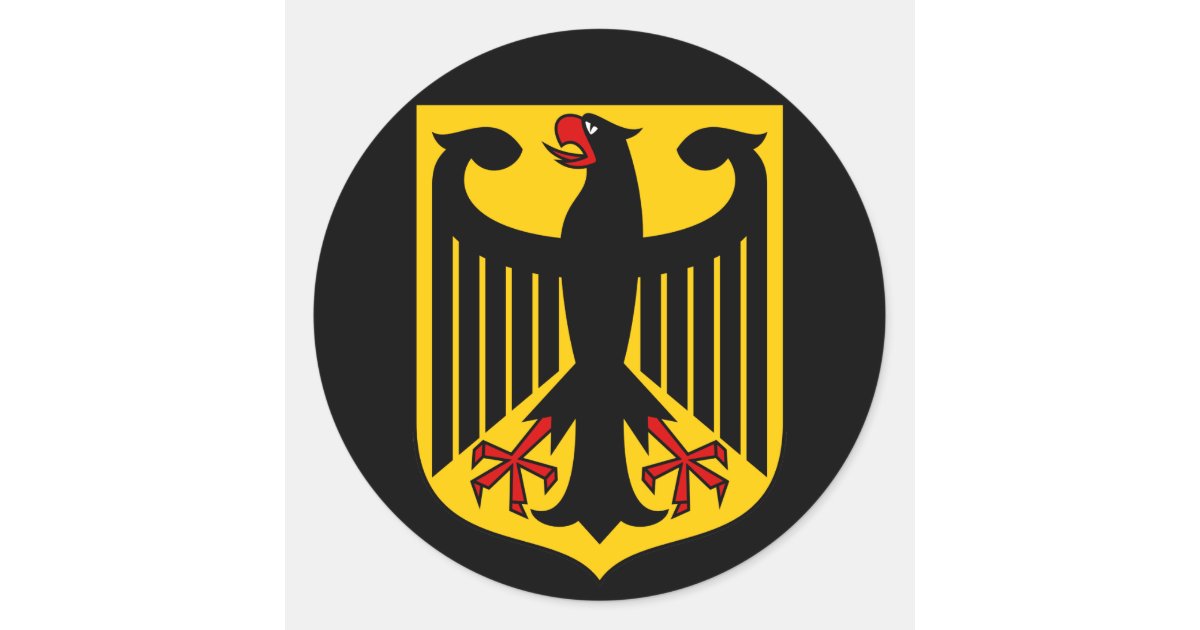 German Shield Deutschland Sticker