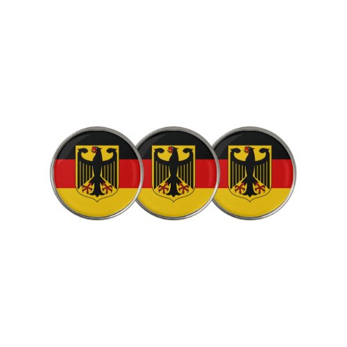 germany emblem golf ball marker