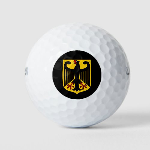 germany emblem golf balls