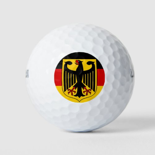 germany emblem golf balls