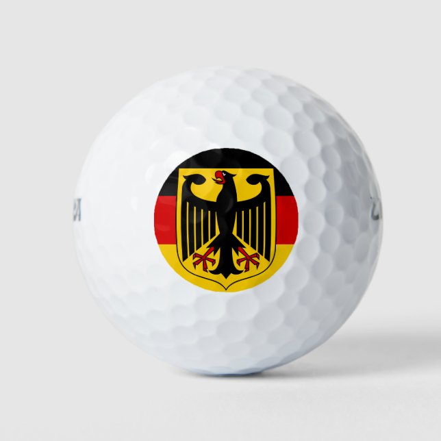 germany emblem golf balls (Front)