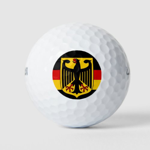 germany emblem golf balls
