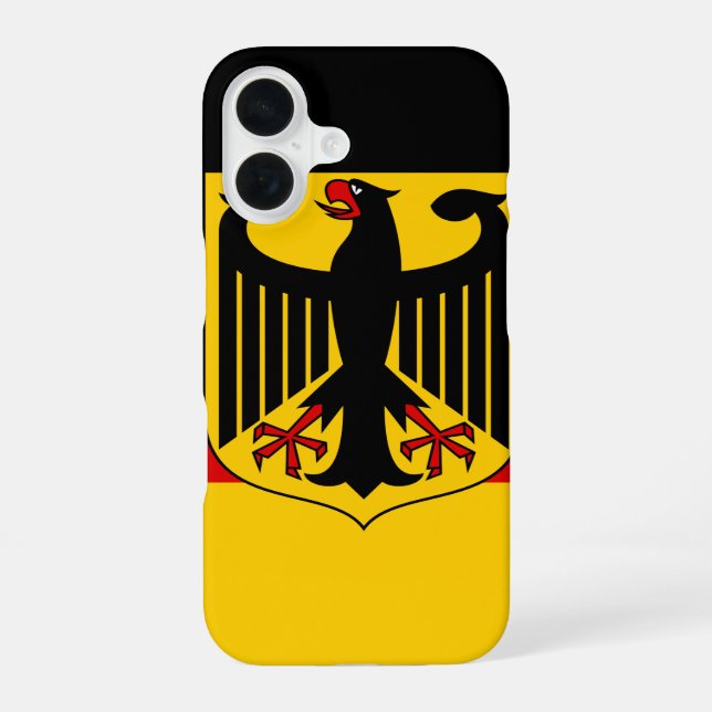 germany emblem iphone case (Back)