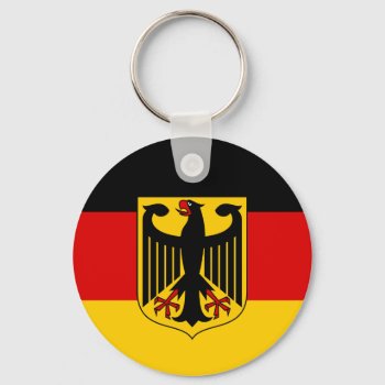 Germany Emblem Keychain by flagart at Zazzle