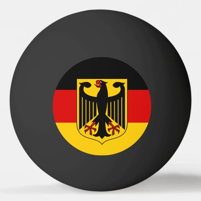 germany emblem ping pong ball (Front)