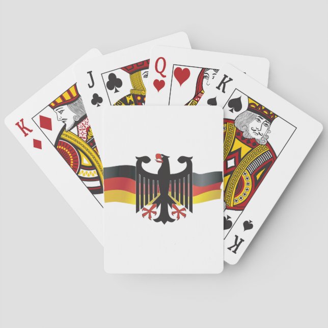 Germany Federal Eagle Coat of Arms Poker Cards (Back)