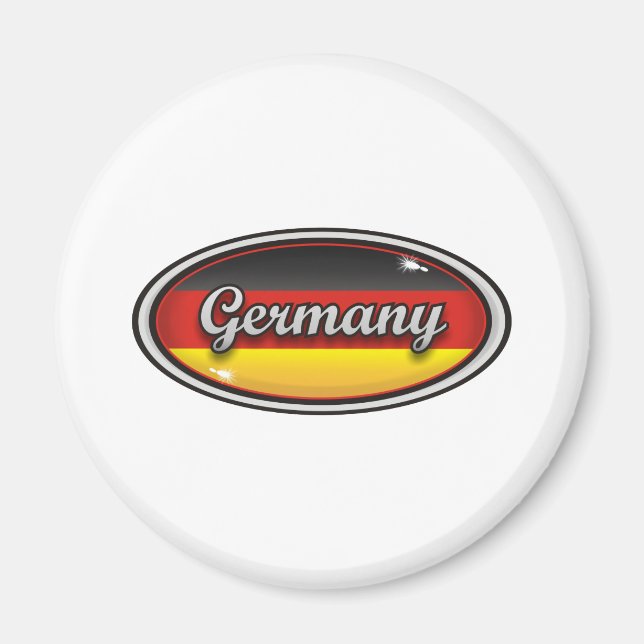 Germany flag 1 magnet (Front)