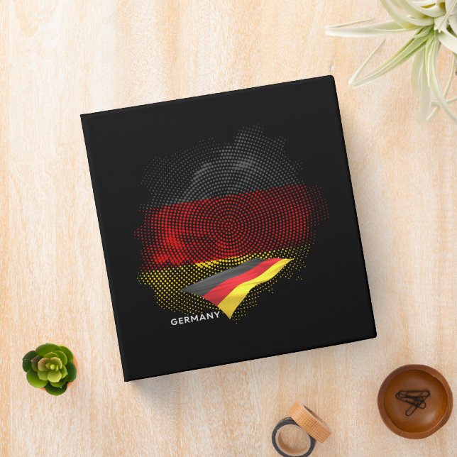 Germany flag 3 ring binder (In Situ)