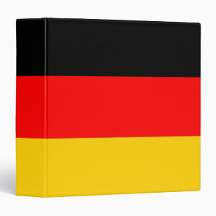 Germany Flag 3 Ring Binder