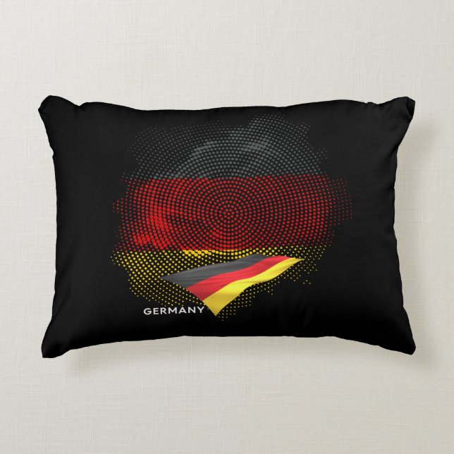 Germany flag accent pillow (Front)