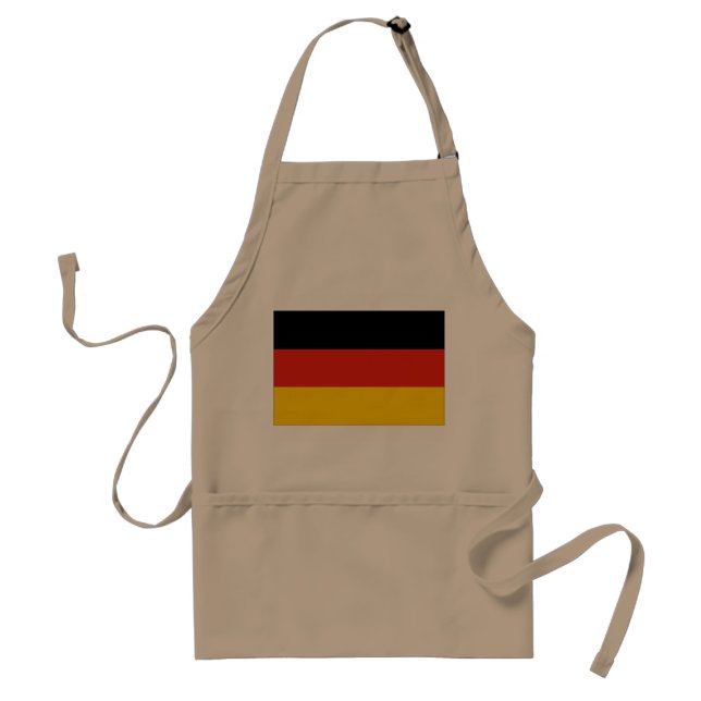 Germany Flag Adult Apron (Front)