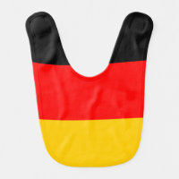 Germany flag baby bib