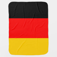 Germany flag baby blanket