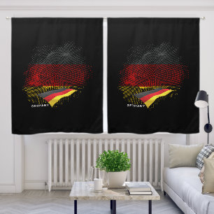 Germany flag blackout curtains