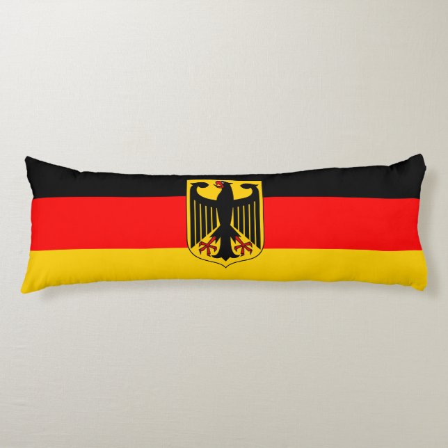 Germany Flag Body Pillow (Front)