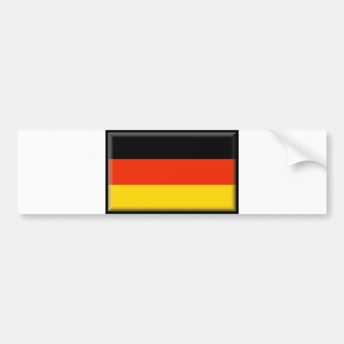 Germany Flag Bumper Stickers