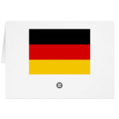 Germany Flag Cards (Back Horizontal)