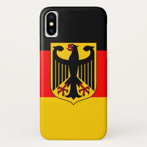 Germany Flag iPhone X Case