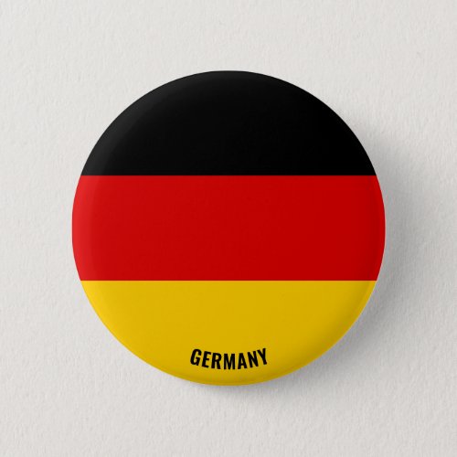 Germany Flag Charming Patriotic Button