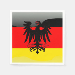 Germany flag-Coat of arms Paper Napkins