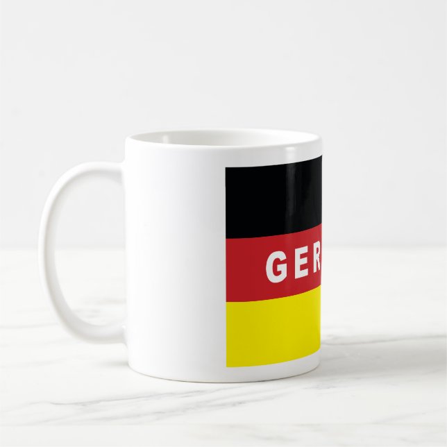 Germany Flag  Coffee Mug (Left)
