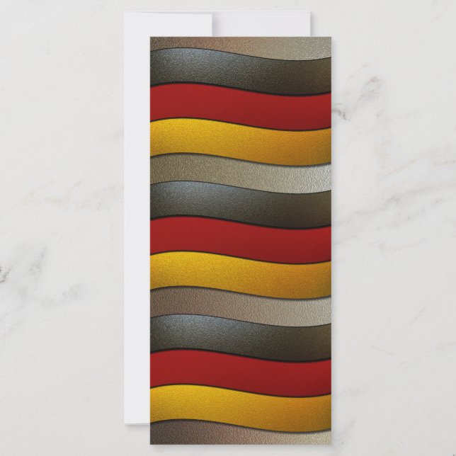 Germany Flag Colors-Chrome by Shirley Taylor (Front)