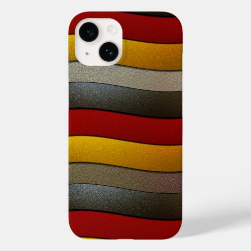 Germany Flag Colors_Chrome by Shirley Taylor Case_Mate iPhone 14 Case