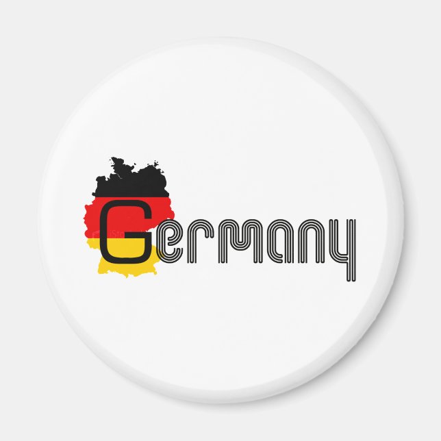 Germany Flag design! Magnet (Front)