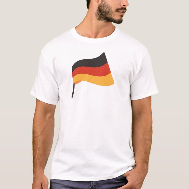 Germany Flag Design Tee (Front)
