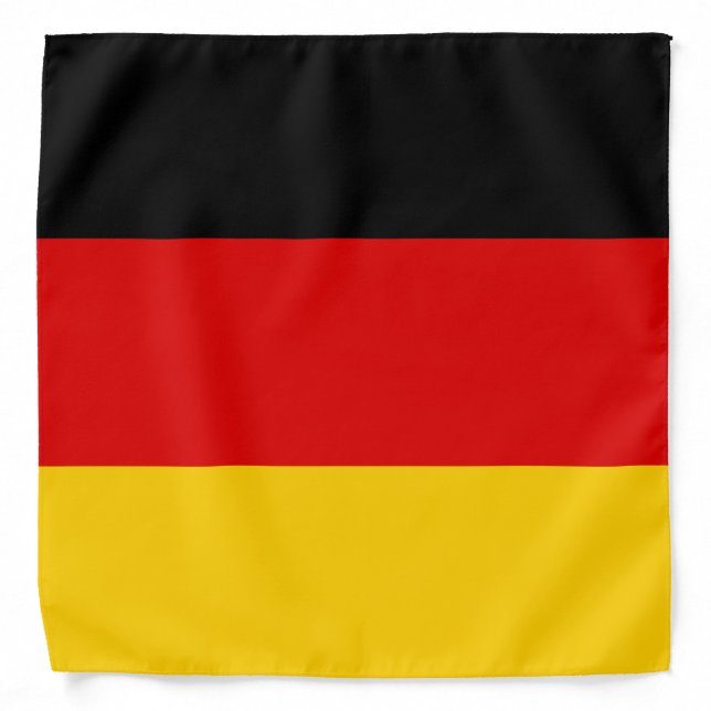 Germany flag - Deutschland Bandana (Front)