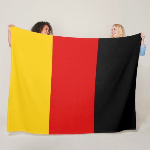 Germany flag _ Deutschland Fleece Blanket