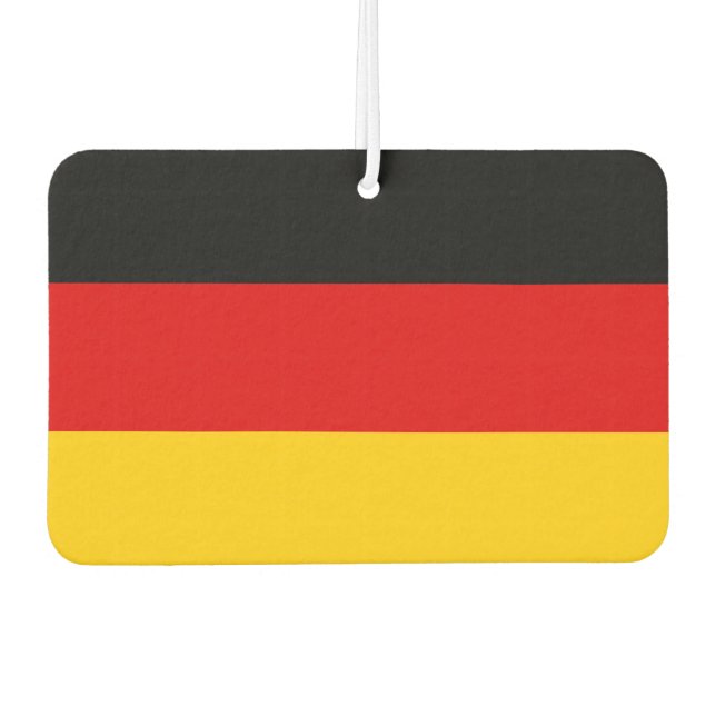 Germany Flag Deutschland Patriotic German Air Fres Freshener (Front)