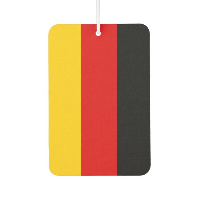 Germany Flag Deutschland Patriotic German Air Freshener (Front)