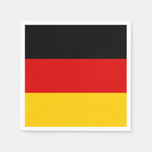 Germany Flag Deutschland Patriotic German Napkins