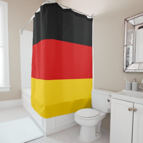 Germany flag _ Deutschland Shower Curtain