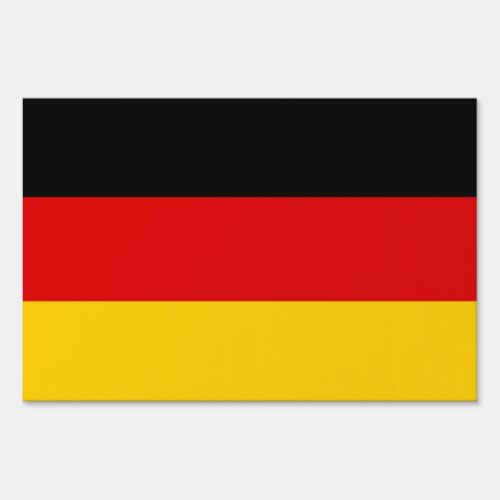 Germany flag _ Deutschland Sign