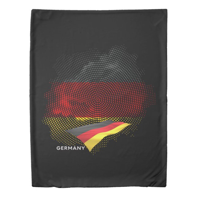 Germany flag duvet cover (Front)