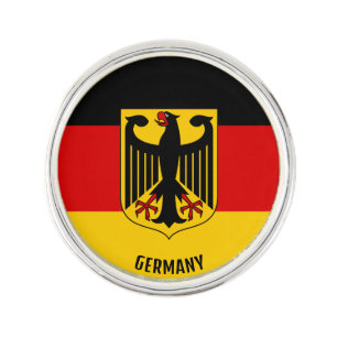 Germany Flag Elegant Patriotic Lapel Pin