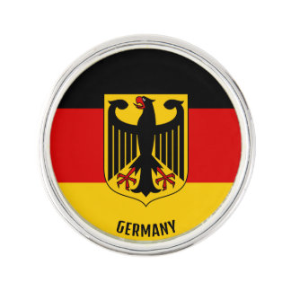 Germany Flag Elegant Patriotic Lapel Pin