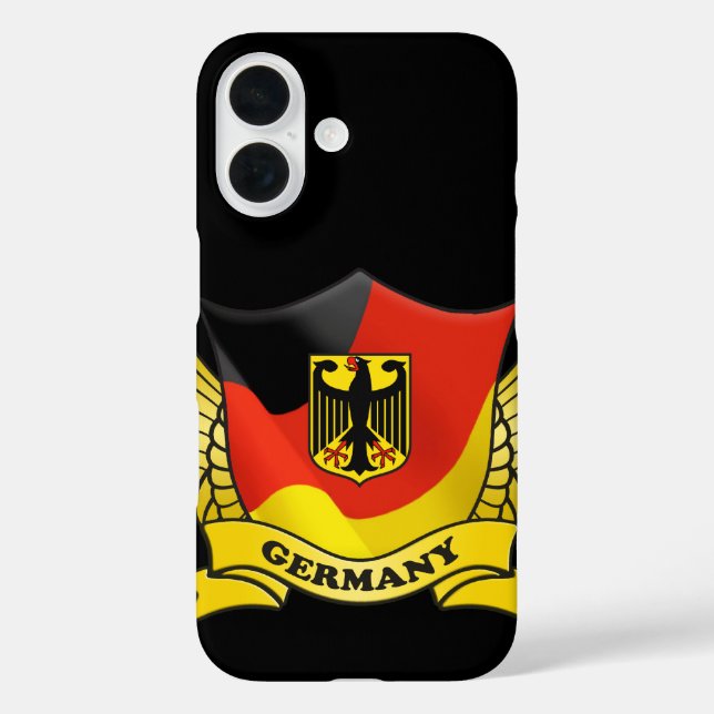Germany Flag Emblem Case-Mate iPhone Case (Back)