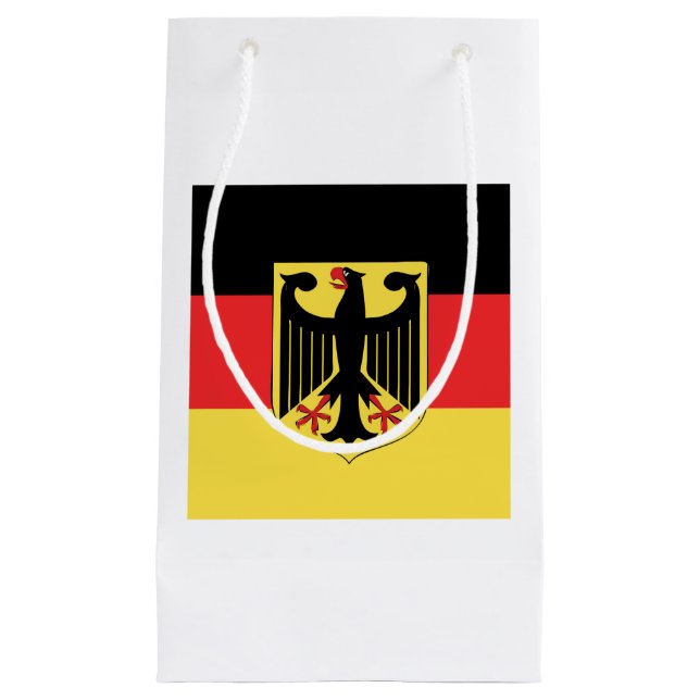 Germany Flag Emblem Small Gift Bag (Front)