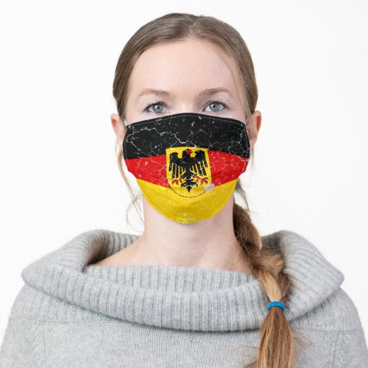 Germany Flag Face Mask (Worn)
