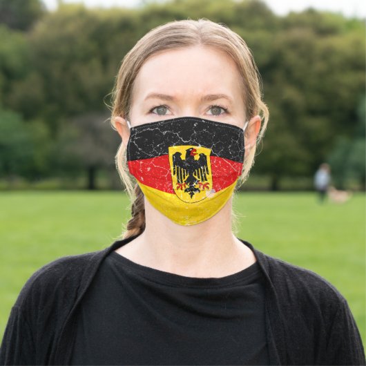 Germany Flag Face Mask (Outside)