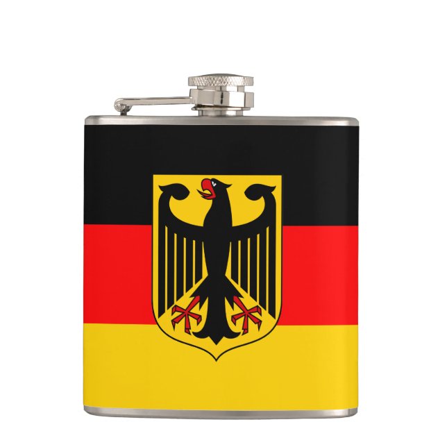 Germany Flag Flask (Front)