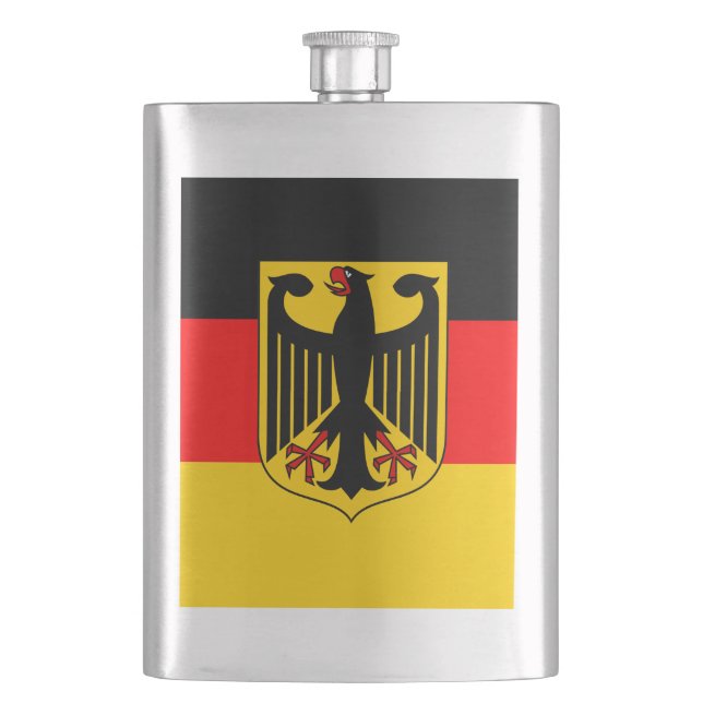 Germany Flag Flask (Front)