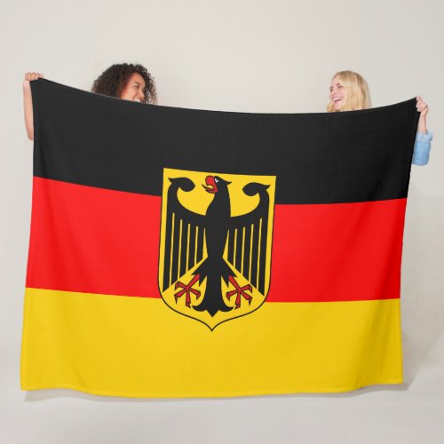 Germany Flag Fleece Blanket